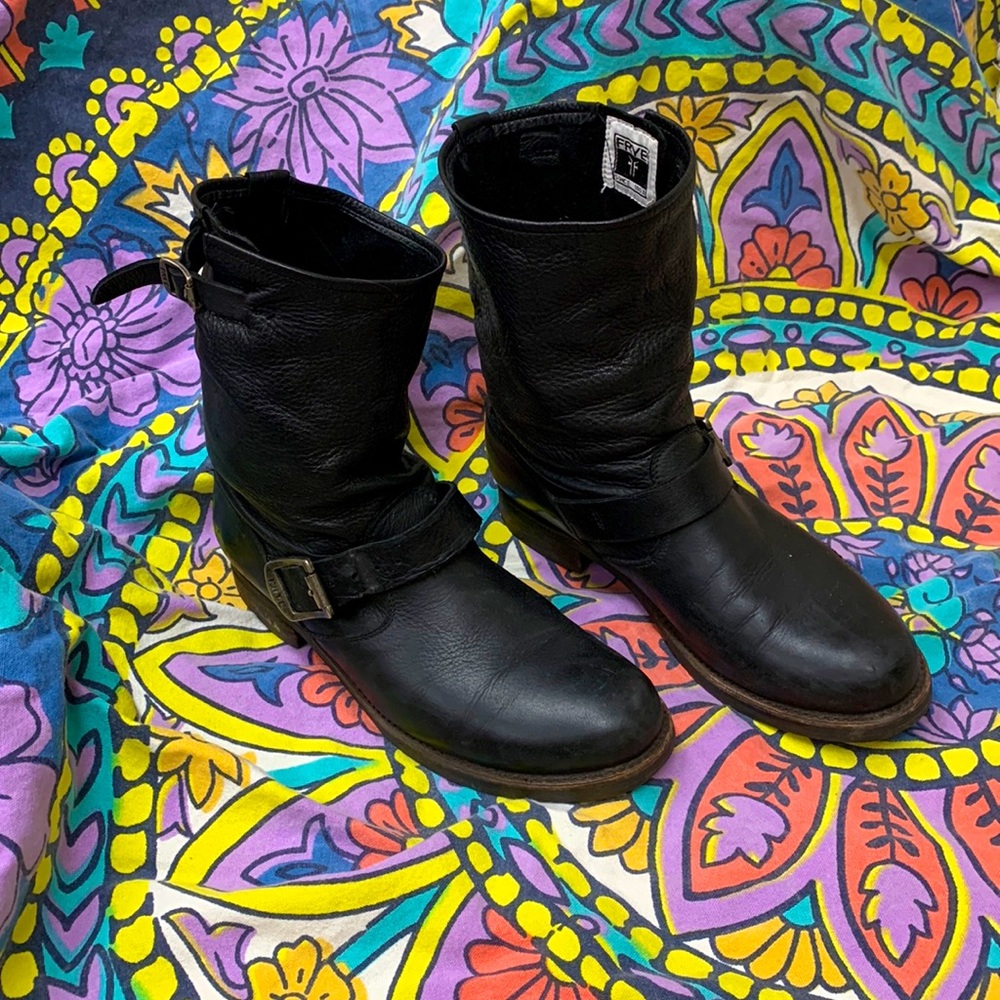 Black Frye Boots